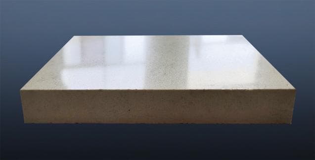 Glossy surface finish