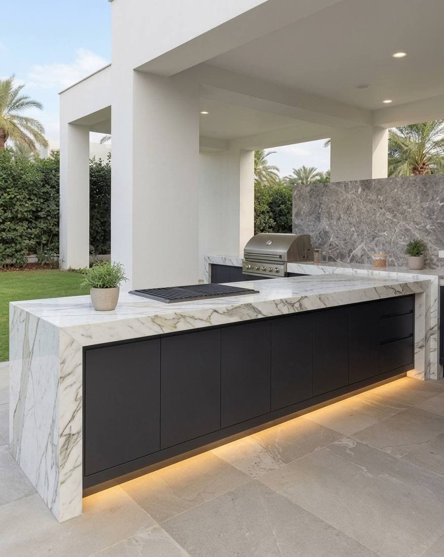 Villa Outdoor Kitchen