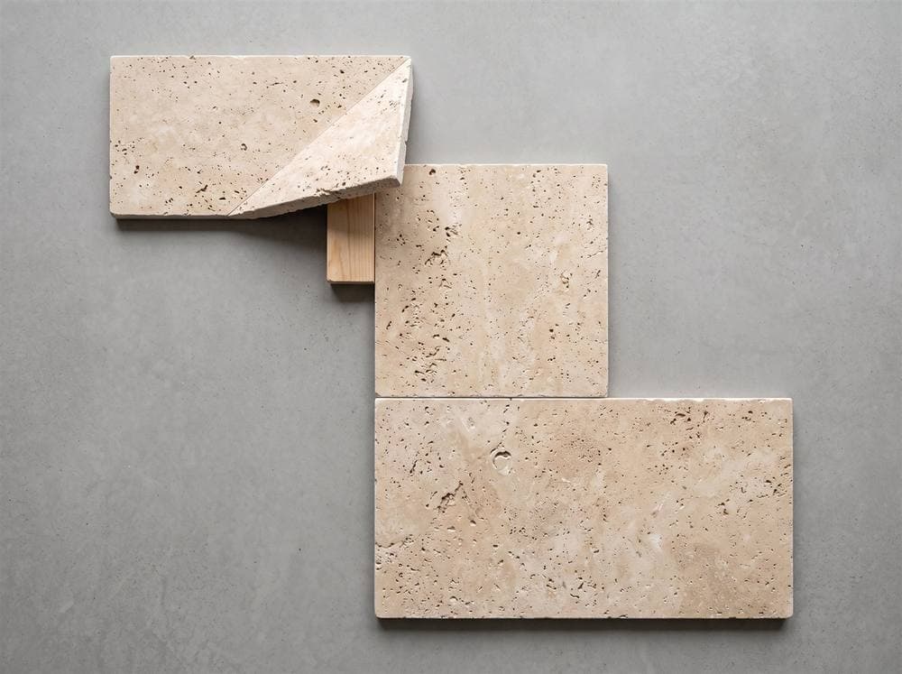 Artificial travertine and limestone surfaces